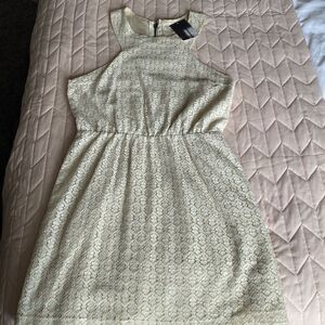 Lucca Couture cream dress